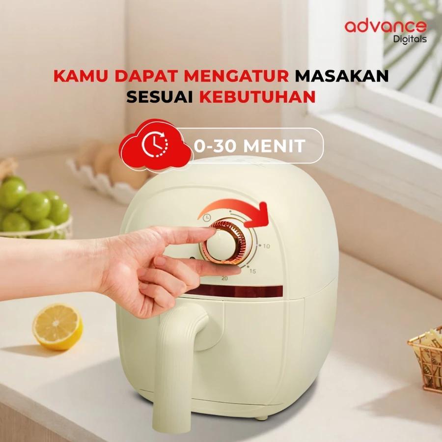 Advance Digitals Air Fryer ADF24A Alat Menggoreng Tanpa Minyak Garansi Resmi 1 Tahun