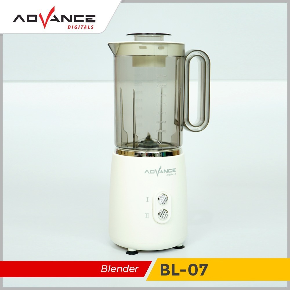 Advance Digitals BL-7 Blender Listrik 800ml 2 Kecepatan Daya 300 Watt Garansi Resmi 1 Tahun