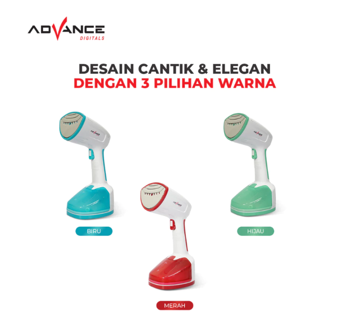 Advance STK-800 Setrika Uap Portable Setrika Uap Vertikal Garansi Resmi