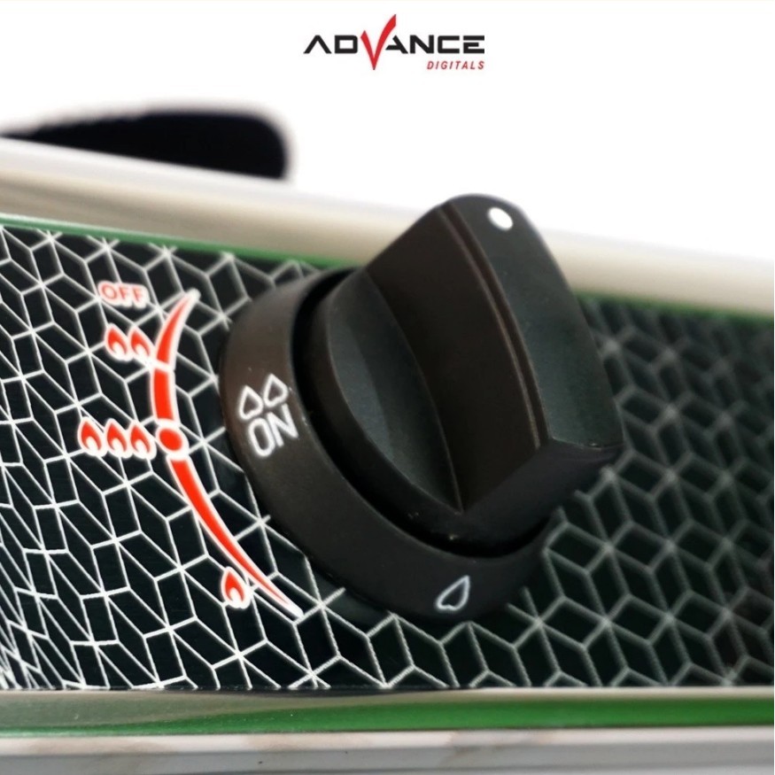 Advance Kompor Gas 2 Tungku GB6602S Body Full Stainless Steel kompor Api Biru