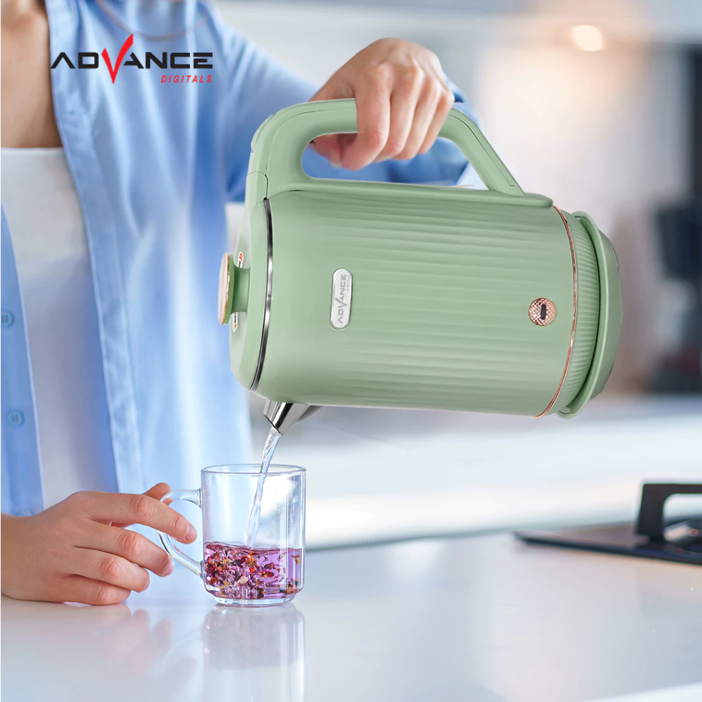 Advance Digitals - AK-303 Electric Kettle Kapasitas 2L Teko Listrik 800 Watt Garansi Resmi 1 Tahun